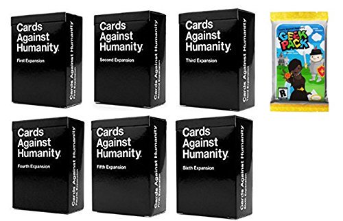 almaepreston's tweet photo. #1 AMAZON PRODUCT-Cards/Games! Cards Against Humanity:1st 2nd 3rd 4th 5th 6th Expans + Geek Expansion Pack! ONLY $49.99 https://t.co/wKqhjH4WGI https://t.co/cgsnygMsVL