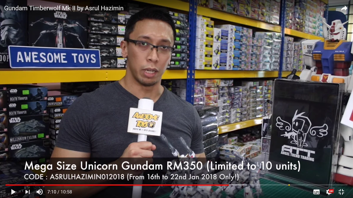 どちらも美しい造形美ｗ海外のガンプラモデラーは作る本人もモデル並みの体型ｗｗｗ