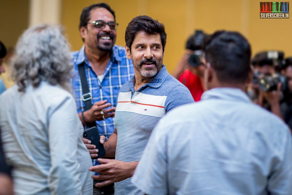 SaMSD07's tweet image. #ChiyaanVikram Anna At #SketchSuccessMeet 😎🤙
#SketchPongal
