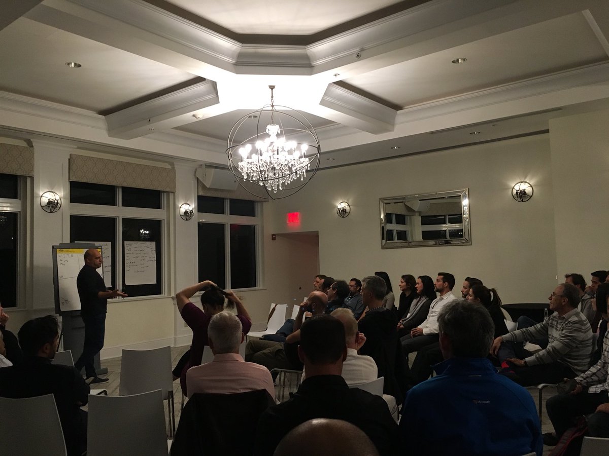 exo_works's tweet photo. Scenes from @salimismail’s infamous Meaning of Life session tonight. #ExOafterdark #ExOFLL https://t.co/EekxWTcctw