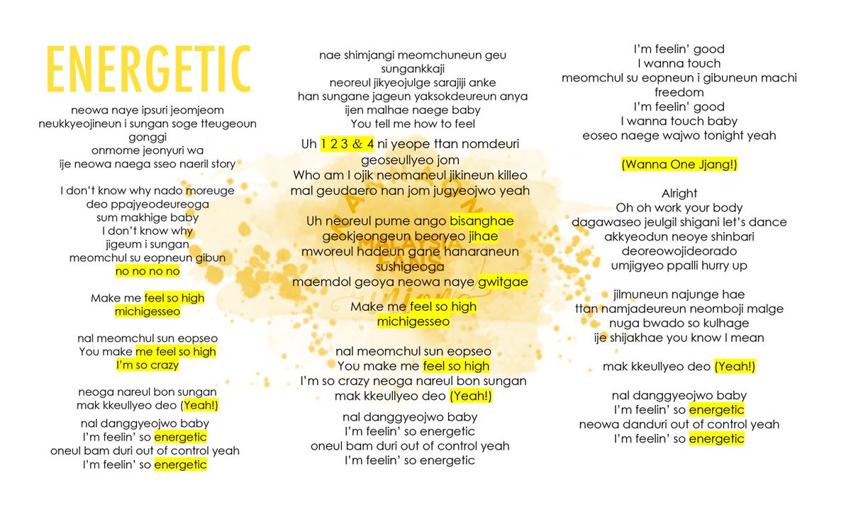 Wanna One Fanchant Korean Idol Wanna One Fanchant Korean Idol
