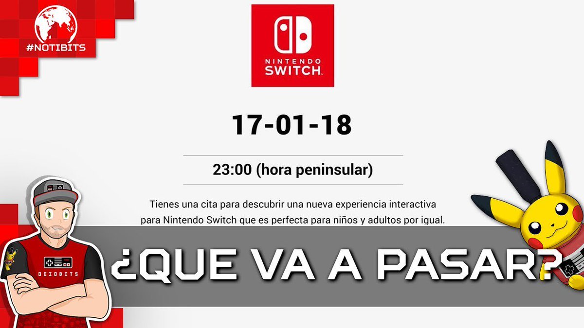 ociobits's tweet photo. ¡Buenos días y #FelizJueves!
Parece que ayer no íbamos muy desencaminados..., ¿no?
🤔▶️ https://t.co/v5WrxSdLxv
Nintendo Labo es una sorpresa y hoy trataremos de analizarlo y dar una videopinión. #NintendoLabo #NintendoDirect2018 #NintendoSwitch #Nintendo #NintendoDirect https://t.co/Itp22dzUht