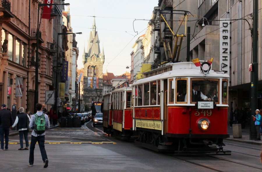 PragueApart's tweet photo. If you are lucky enough, you will get to see an old tram in Prague <3 
#prague #tbt #throwbackthursday #tram #tramway #oldtram #tramlovers https://t.co/jBMUm4mFCr