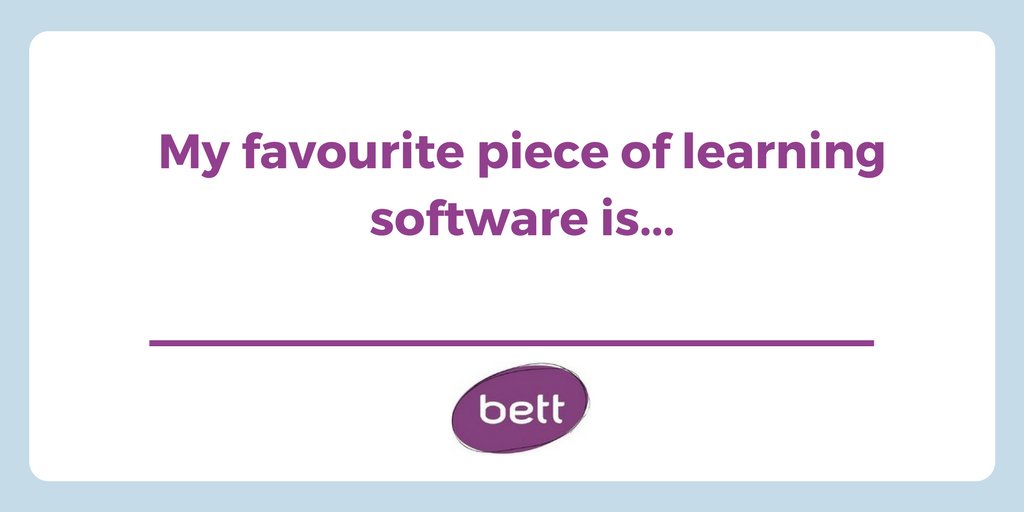 Bett_show's tweet photo. Fill in the blank! ✏️ #Bett2018 #EdTech #Education https://t.co/cv0NYD96LC