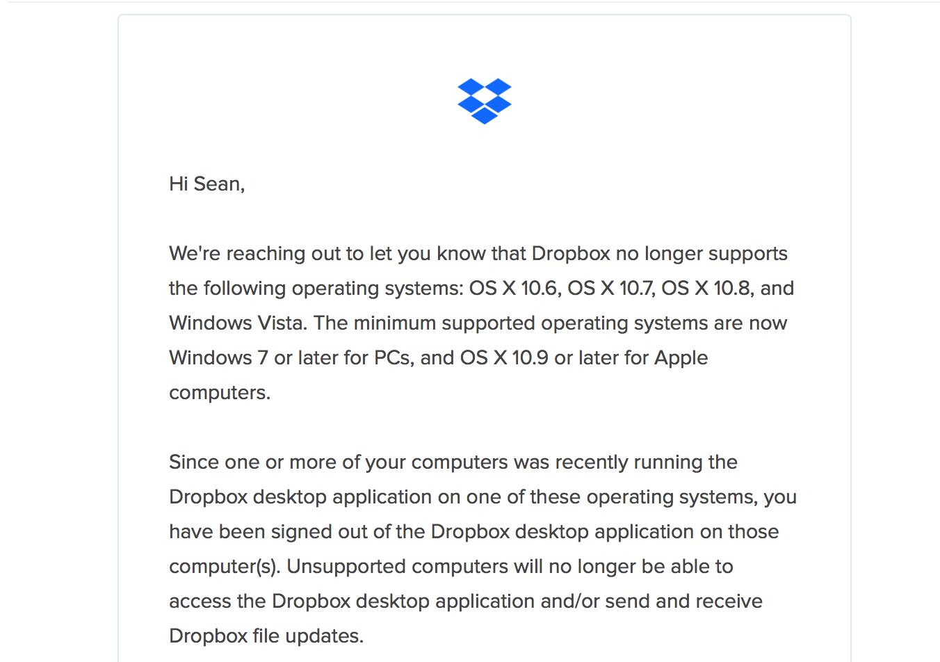 Sean O Keeffe Fuck You Dropbox Dropboxsupport You Just Ruined My Life
