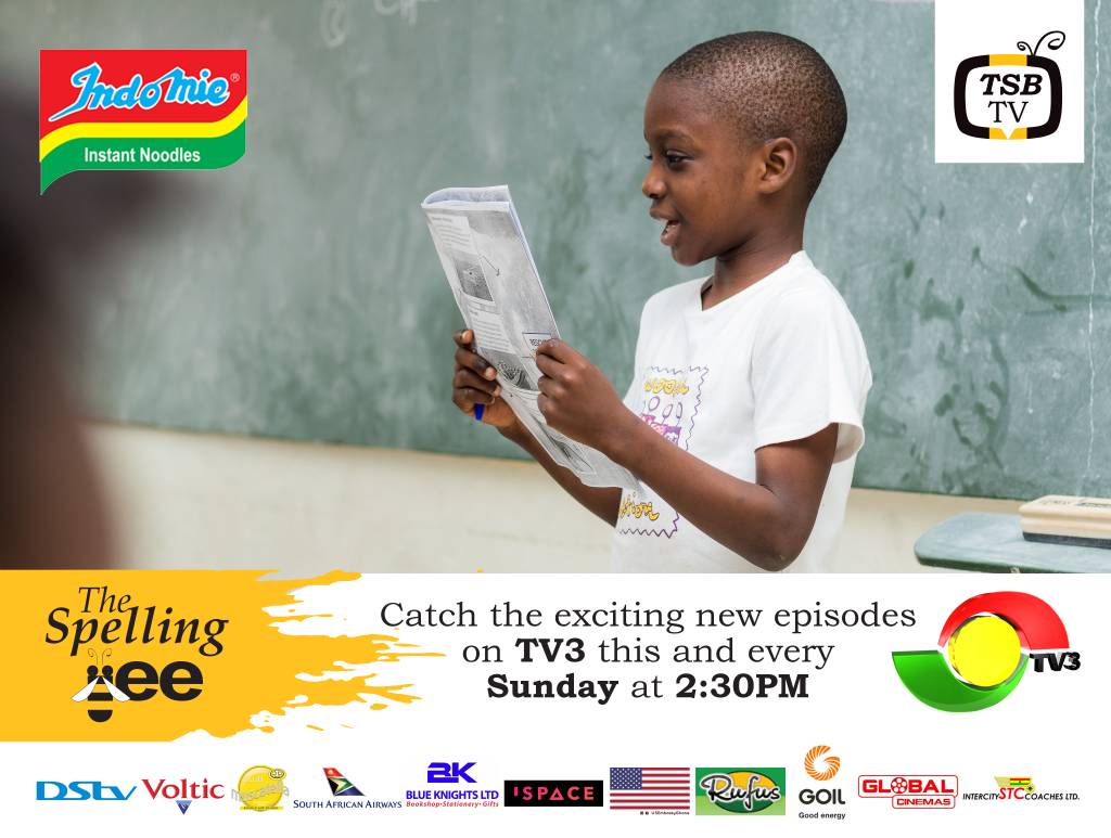 This Sunday <a href="/2/">A 2-loop</a>.30pm on TV3 (Channel 279 on DSTV) meet a 12 year old Robotist who for now is a Spellerbrity. Don't these children make you wonder if you were offered more career options as a child?

Watch the Bee series with your family and you all just might be inspired!!!