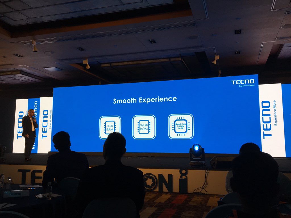 tech2eets's tweet photo. The @TecnoMobileInd Camon I comes with 3GB RAM and 32GB of onboard storage along with a 3050mAh battery unit. The phone also features a 1.4GHz Quad-core chipset.
#MagicWithCamon https://t.co/oN8R7e1iKD