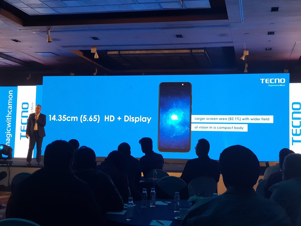 Smartprix's tweet photo. The @TecnoMobileInd Camon I features 3GB RAM, 32GB internal storage along and a 3050mAh battery unit. The phone comes with a 1.4GHz Quad-core chipset.
#MagicWithCamon https://t.co/DXtPB2BLDG