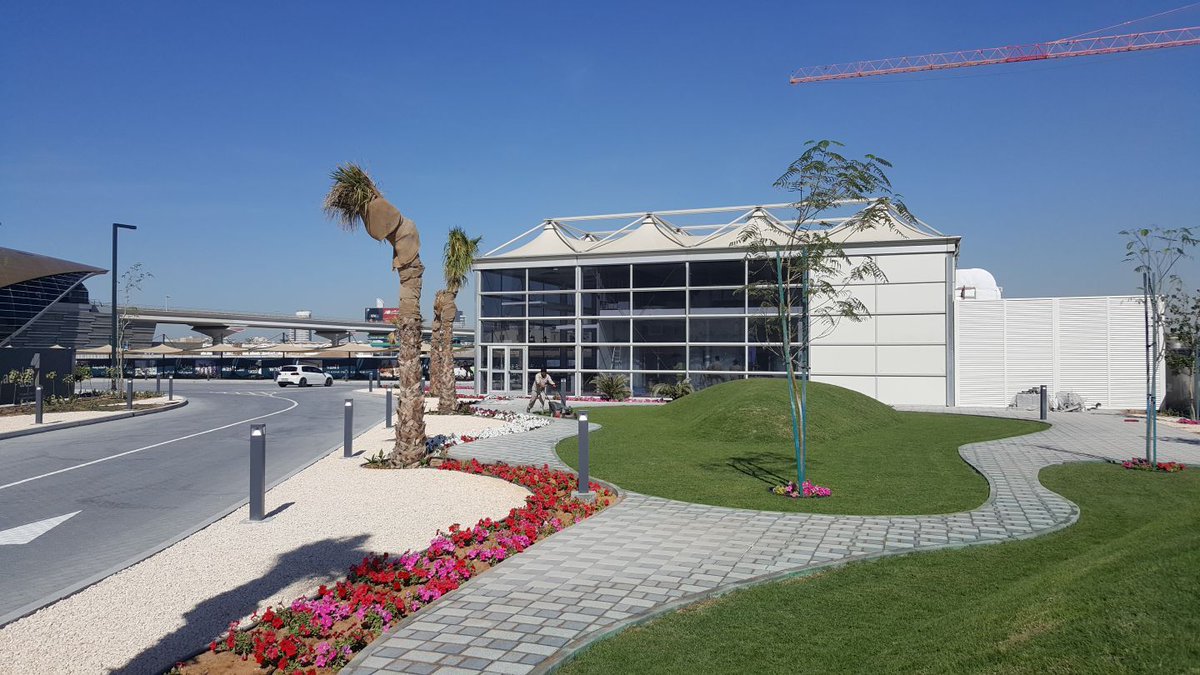 Temporary Property Sales Centre's That Don't Look Temporary! Impress Your Clients. The #LosbergerDeBoerME Sales Centre For Wasl Properties In #Dubai #salescentre #wasl #alwasl #UAEproperty #UAE #DubaiProperties #Dubai