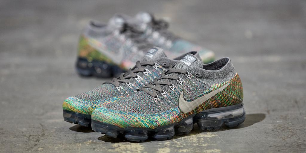 nike vapormax flyknit multicolor mens