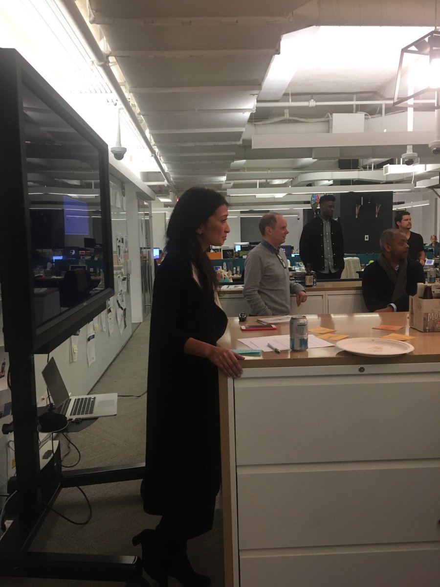 Our new CEO, Sabah, holding her first 'Reunion' at Superunion NY- great progress since launch last week