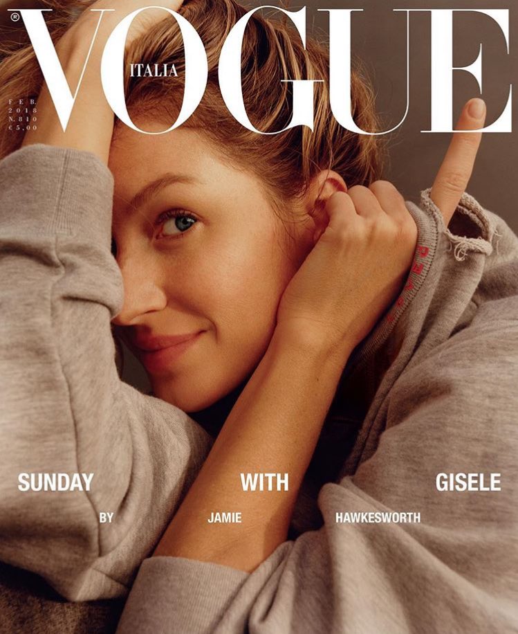 IMGmodels's tweet photo. #Gisele (@giseleofficial) covers the new @vogue_italia. https://t.co/Be7QGAbFer