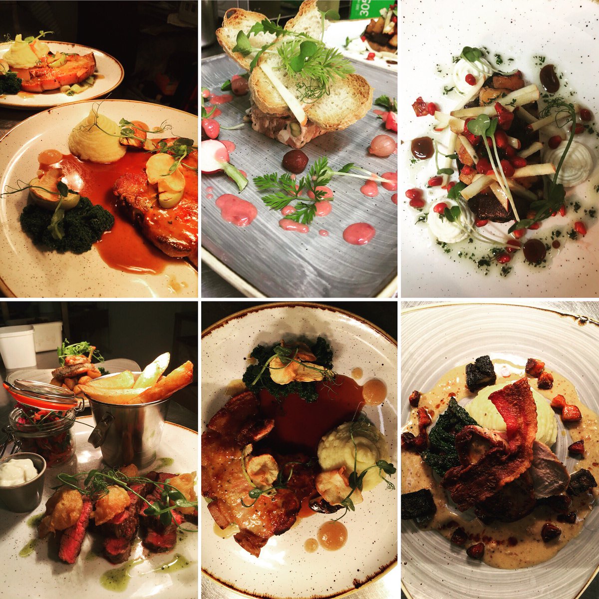 Peppermill42's tweet photo. Collection of some of our tasty dishes from 2018 so far #thepeppermill #billingham #eatingout #foodof2018 ☺️🍴🥂🍻 https://t.co/3TEdGLjPys