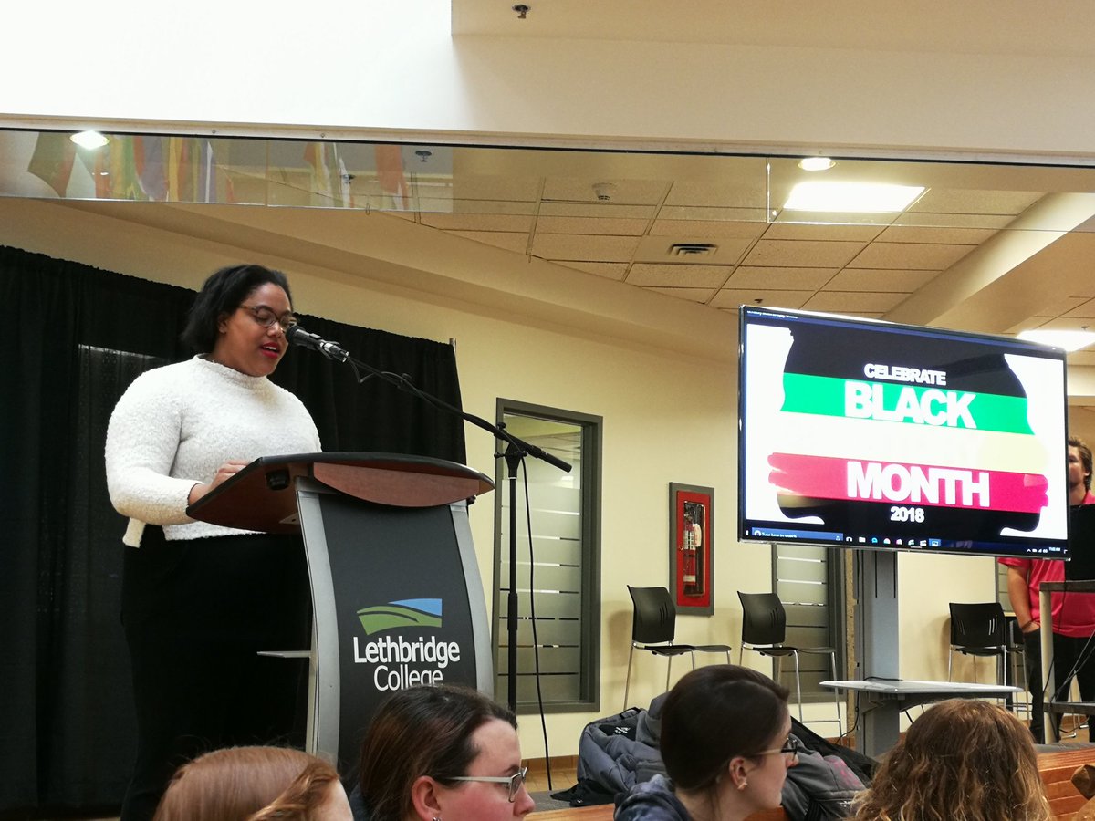 Deano_HW's tweet image. Happy Black History Month! Really great speach by a second year in my program, Dom!