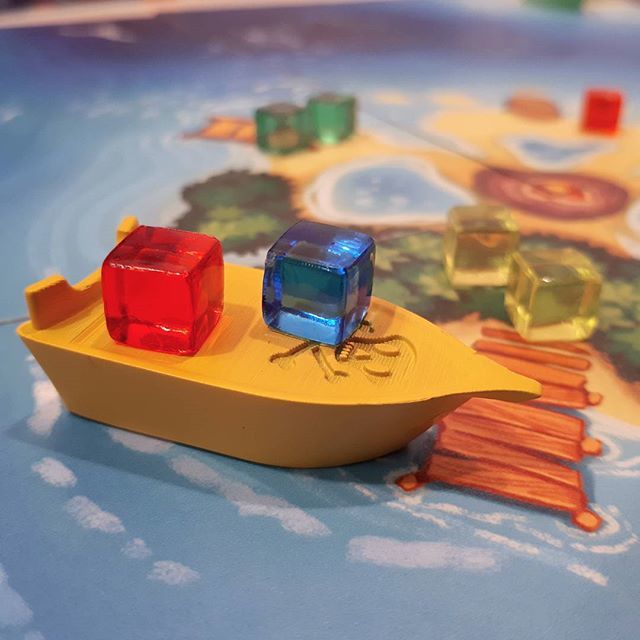 FoxMind's tweet photo. Here is a glimpse of our new family #game Bermuda Pirates! This fun magnetic dexterity board game is showed  at the #spielwarenmesse2018 for the first time with early #prototype boats. come and see the game in hall 10.1 Stand A-17! Coming to stores in Q3… https://t.co/xoYynZQTmq https://t.co/hmJciMvBiy