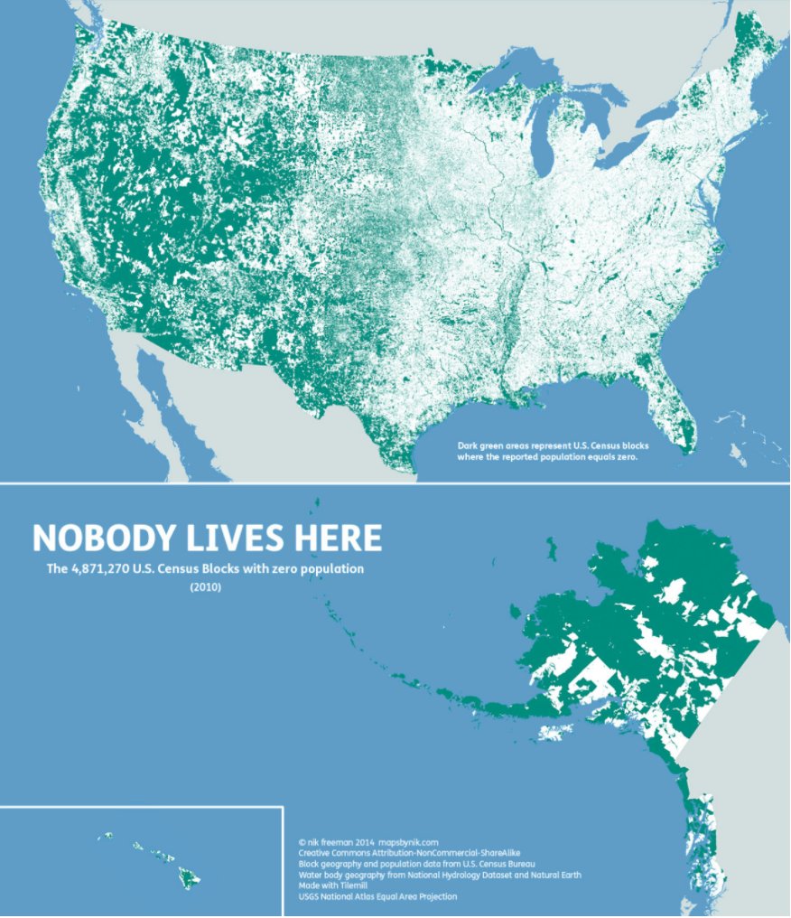 Where nobody in the US lives
map by <a href="/nikfrrr/">9059ccb56510d3c7c086143d8be5a88a</a>