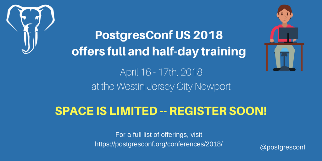 PostgresConf tweet media