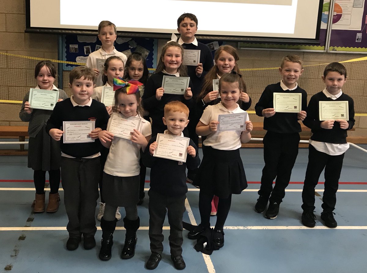 BlacklandsPS's tweet photo. This week’s assembly superstars 🌟 were pleased to receive certificates for effort, resilience and responsibility! 😇 #celebratingourvalues #proudpupils 🙌 @NAC_EYE https://t.co/TwQNu0RXDh