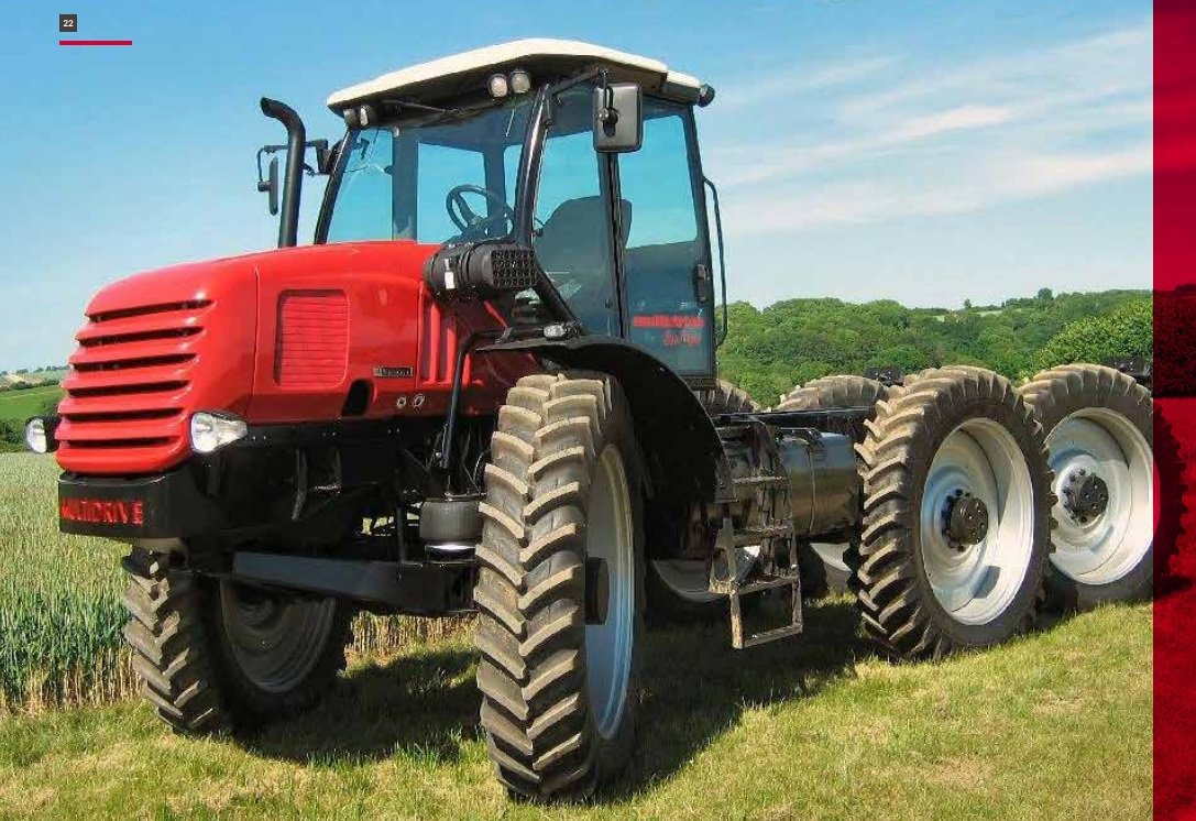 Tractorquotes's tweet image. "5.5m wheelbase and tri-axle configuration results in an unrivalled ability
to carry large loads safely and securely with minimal ground pressure." - #Multidrive M550