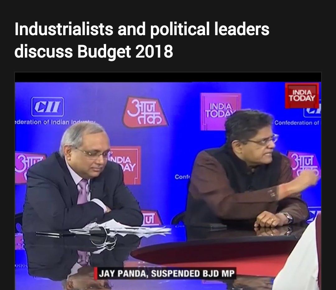 @chanchalsTweet @PandaJay @IndiaToday Look 👇. & what annoyed me more was @PandaJay was awarded #ParliamentarianOfTheYear by the same media house. How can they do such mistake 😡