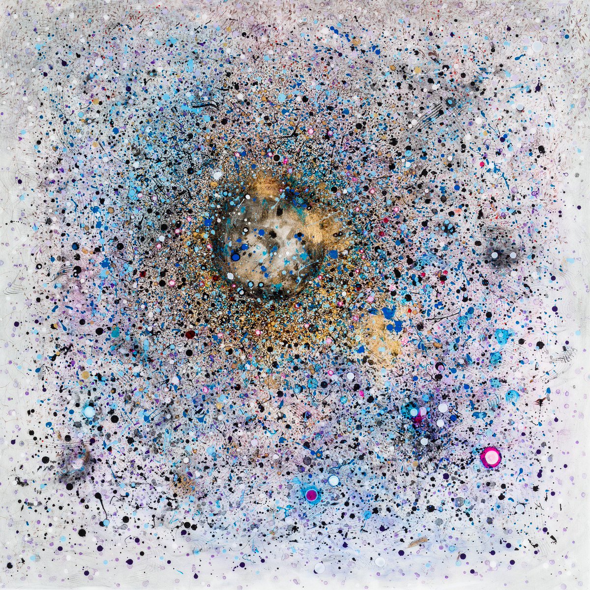 Artspace_8's tweet photo. Suk Ja Kang's newest body of mixed media on panels are intertwined with calligraphy which can range from rawness to calm. She uses bold colors as a contrast to her disciplined heritage, made private by her obsessive marking.
For more information please visit or contact us. https://t.co/uk2IZE2G8O