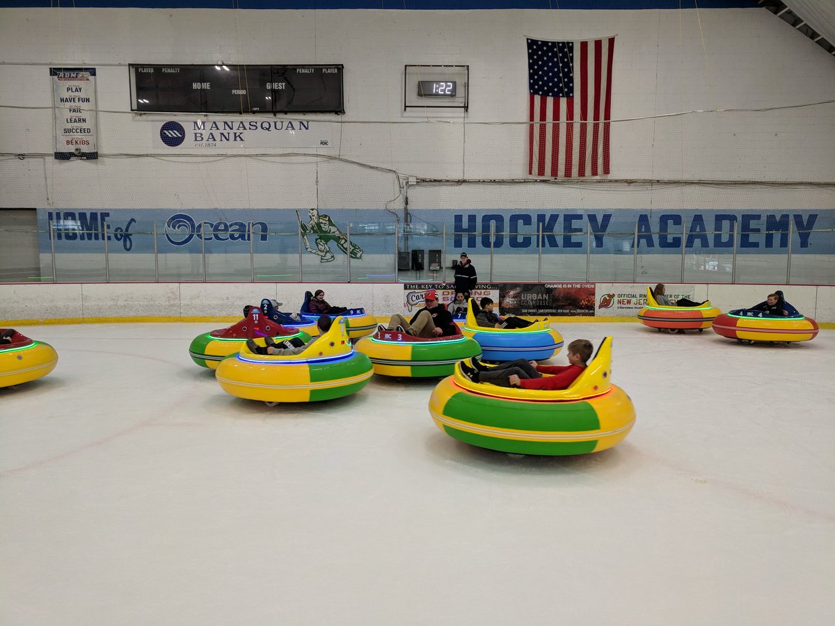 New at Ocean Ice Rink, bumper ice cars.  <a href="/News12NJ/">News12NJ</a>