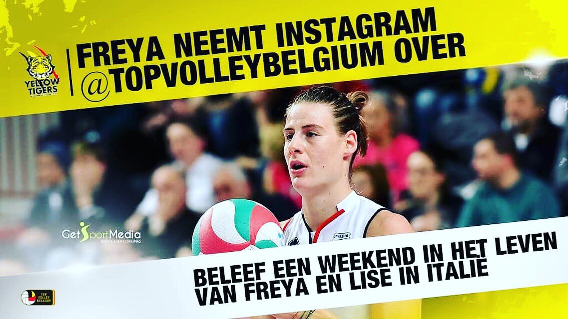 -INSTAGRAM #TakeOver- Energy Tiger #Aelbrecht9 will take over the Instagram account of Top Volley Belgium this weekend! Wanna see some Pesaro Waves?! Tune in Saturday morning on the instagram of TopVolley Belgium @Volley_Belgium 🐯 #WeGoAsOne #VICT 🇧🇪 #VolleyPesaro #Waves