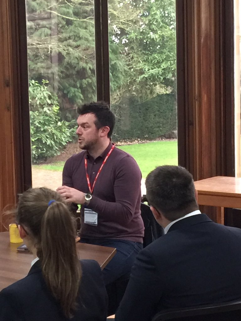 Tranby_school's tweet photo. We welcomed Daniel McIntyre today to talk advertising strategies with the @safi_coffee team. Dan has helped enormously with our project. Safi Coffee will be amongst the first to appear in a new local magazine Dan is producing called Thirteen. Watch this space.. #entrepreneur https://t.co/B4aFMxUyNc