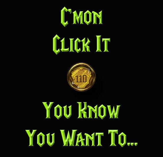 Postsemreh's tweet photo. For all of you with this button staring you down.. I give you:
#Warcraft #BattleForAzeroth #JustBoostIt #BFA https://t.co/egOiyBoBJ0