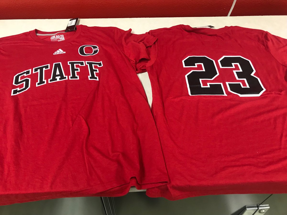 kuch_jr's tweet photo. Well... we got the championship shirts in yesterday! @AdcraftPrint is delivering us again to the W against the students tomorrow night in the annual Student/Faculty Basketball game! Winning never looked so sweet! #royaltyweek #nevalost https://t.co/YZzZe0Ekzc