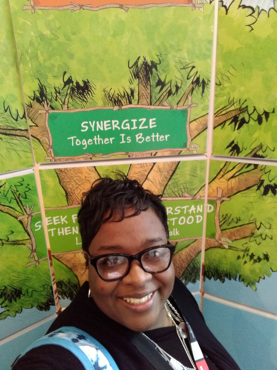 SuperD_Cooper's tweet photo. At "The Leader in Me" Symposium learning so much! #1sttimepresenter #nobutterflies #growingasaleader https://t.co/upzZY0OJFa