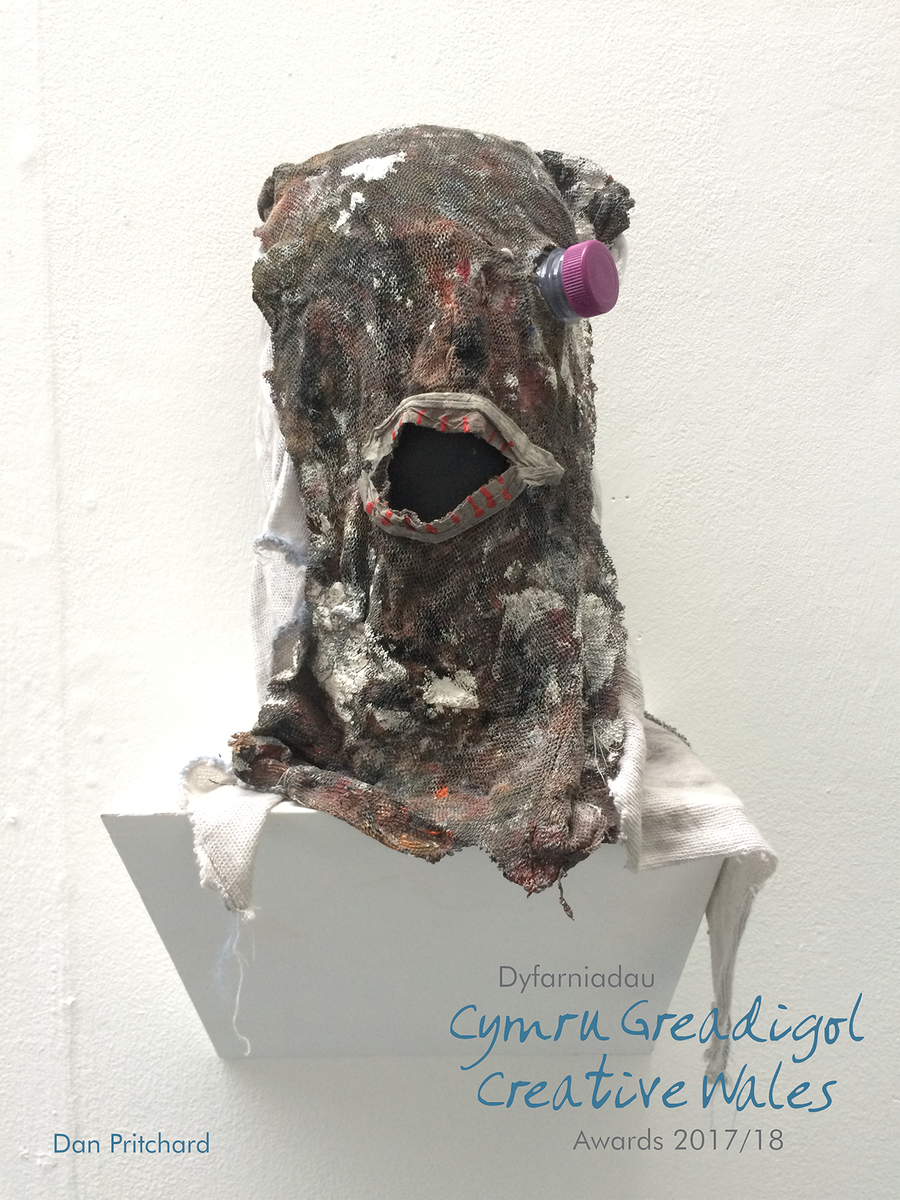 Arts_Wales_'s tweet photo. First award of the evening is the Brian Ross Memorial Award that goes to two up and coming artists. This year the award goes to Daniel Pritchard and @gwenillwyd. Congratulations to both! #CreativeWales #CWA18 😀🎉 https://t.co/h1587O99qk