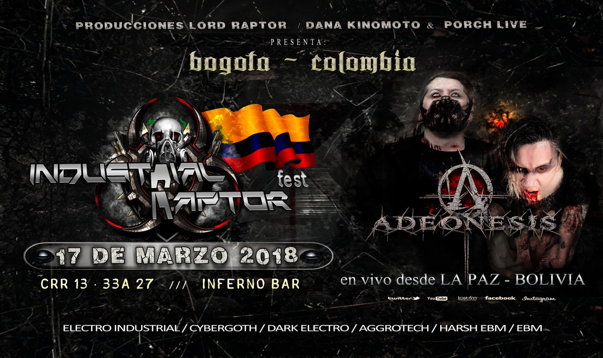 ADEONESISS's tweet photo. ADEONESIS IN LIVE 2018 https://t.co/rZMXmhrKft