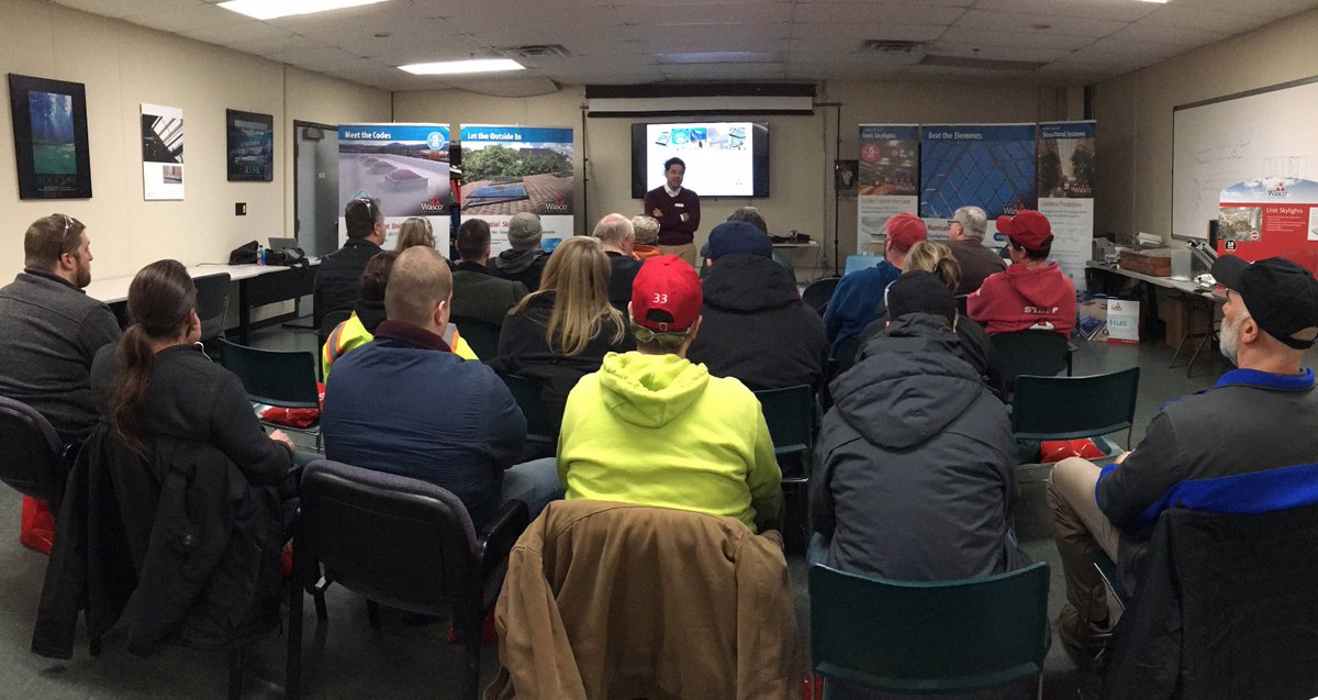 WascoSkylight's tweet photo. Wasco was proud to be part of the New Hampshire Retail Lumber Association Facility Tours! https://t.co/sv7dKYPUxo