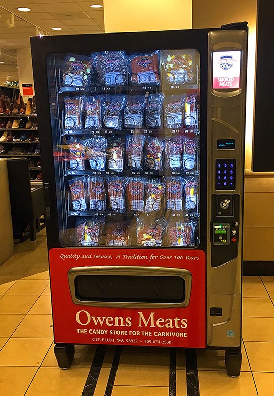 NationalVend's tweet photo. When we say you can vend anything, we mean it! #NationalVending #MeatVendingMachine #VendingNews https://t.co/5n4hpUqlM1