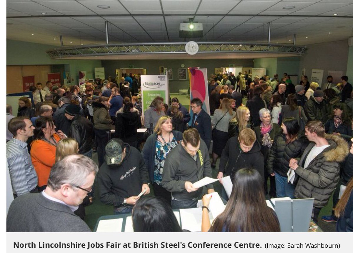 NLVCHCIC's tweet photo. @NLVCHCIC attended the #jobsfair at British Steel Conference Centre in Scunthorpe on the 31st January.  The team from @NLVCHCIC met several #Veterans and employers giving out information on the facilities available for the veteran community. https://t.co/9DDwHFeLYI