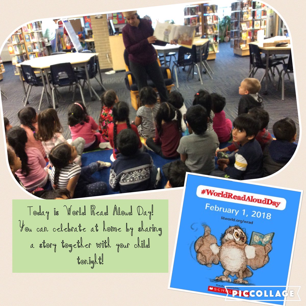SIB_K4's tweet photo. #WorldReadAloudDay @SIB_Library @SIBpeel @PeelSchools @JaySugunan @cheryl_dell https://t.co/eqPPsYvaBe