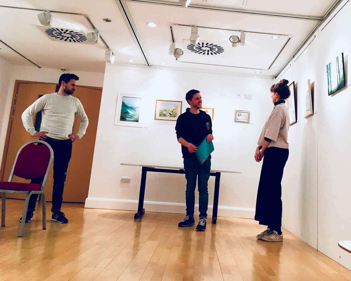 Penultimate day of work with our lovely R&amp;D cast here <a href="/TorchTheatre/">Torch Theatre 🎭🎬☕️</a>, there were even Wookiee impressions