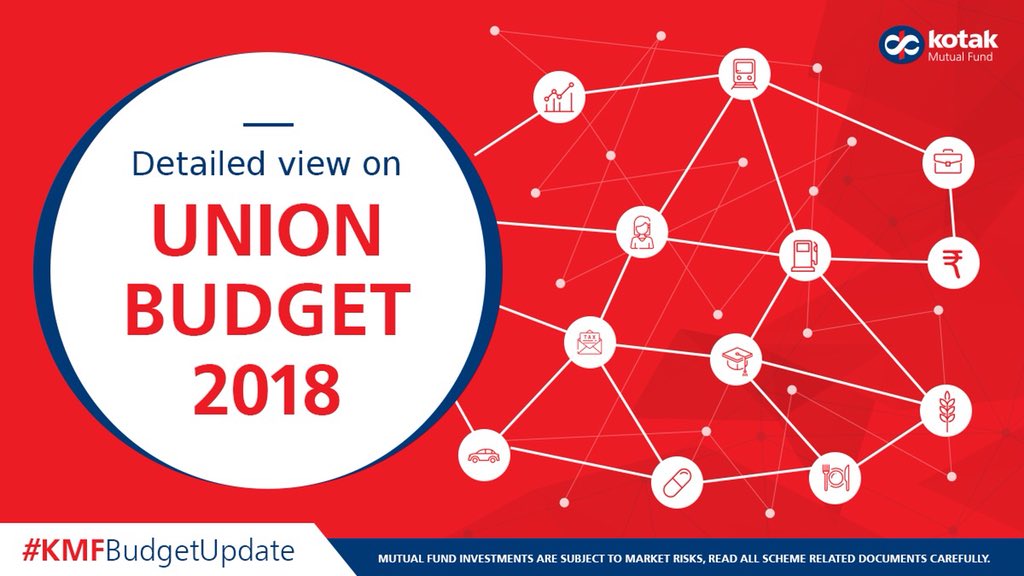 KotakMF's tweet photo. For detailed view on #Budget2018 from Kotak Mutual Fund 

Click here :- https://t.co/PsRzoLecwA

#KMFBudgetUpdate https://t.co/7be1YoY7Xg