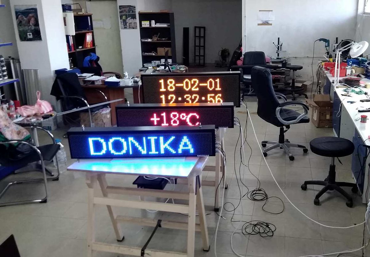 rousis_systems's tweet image. High quality #LED_display production in Rousis Systems!
