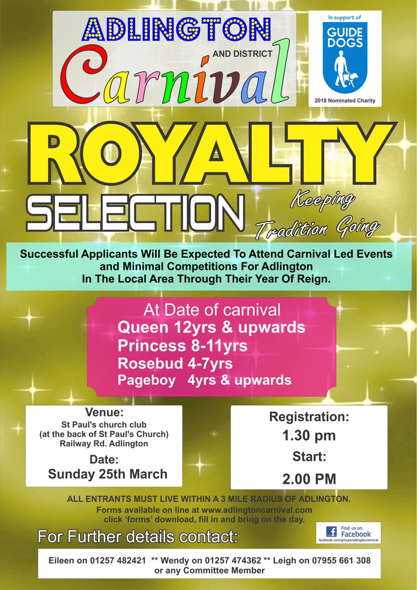 Adlington Carnival tweet media