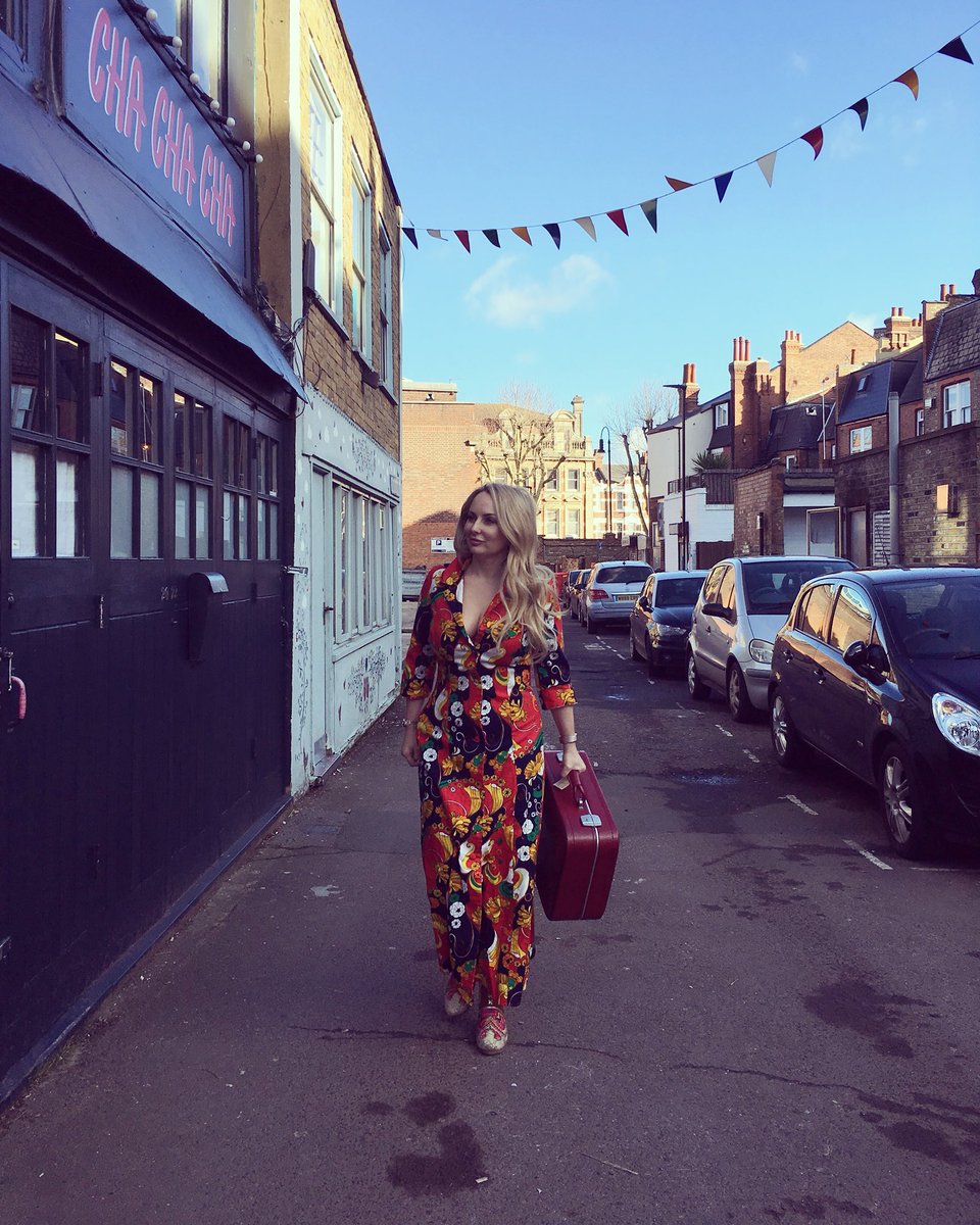 Taking care of business today with <a href="/katyawildman/">Bombshell</a> from Bombshell ❤️ #BusinessWoman #70s #psychedelic