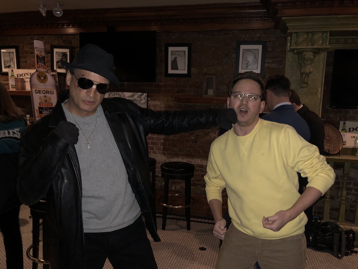 RobertJAAbel's tweet photo. Perks of being a reporter, you get to fight rocky impersonators @SCMagazine @BBB1216BBB https://t.co/vmOxlwIKqy