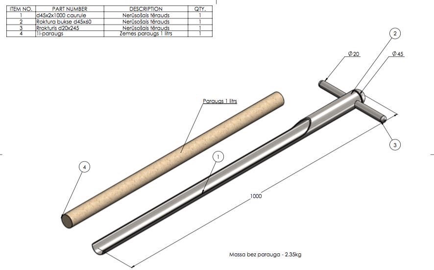 Emitech_IT's tweet image. Mineral samplers

d45x2x1000 tube
Stainless steel

Handle bucket d45x60
Stainless steel

Rectangle d20x245
Stainless steel

1l-sample
Soil sample 1 liter