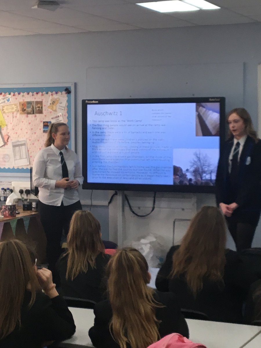 BHSSocSubs's tweet photo. Today’s Social Subjects Cafe. A valuable experience and very well planned by our two senior pupils as part of their Lessons from Auschwitz program #HolocaustMemorialDay https://t.co/fqST9fEMKa