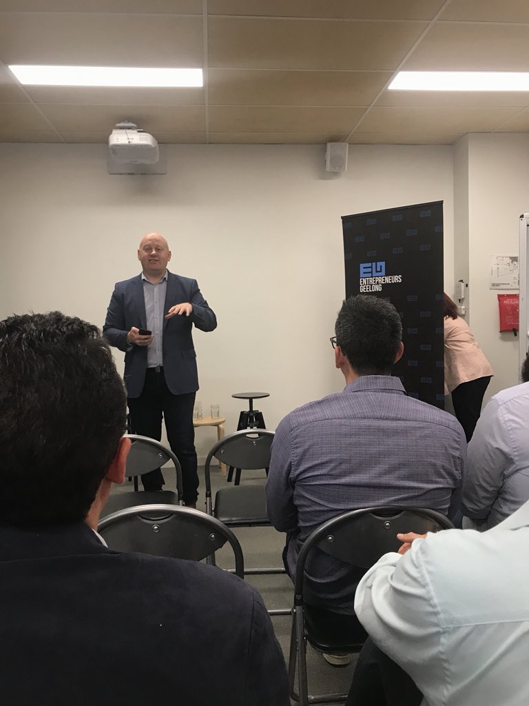 TechGeelong's tweet image. Entrepreneurs Geelong off and running for 2018!