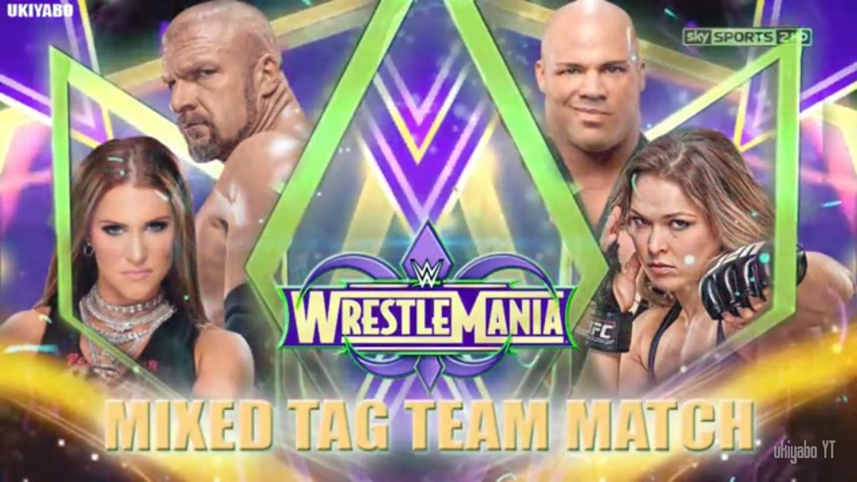 iDspD's tweet image. @TripleH &amp;amp; @StephMcMahon vs @RealKurtAngle &amp;amp; @RondaRousey AT @WrestleMania your future match prediction. Is it gonna happen 100% yes it will.
