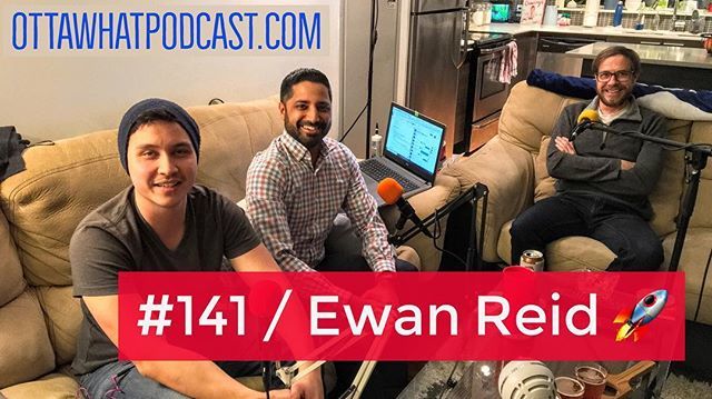 Check out our newest episode with Ewan Reid, at ottawhatpodcast.com right now! instagram.com/p/BeqxZZFjrG6/