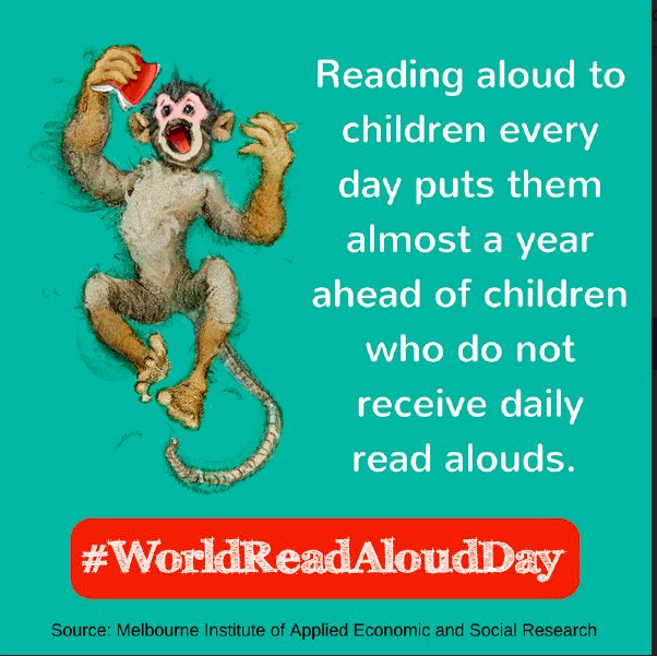 Read Aloud; Change the world ❤️💚💛📚#WorldReadAloudDay #ASFMLearns #litworld