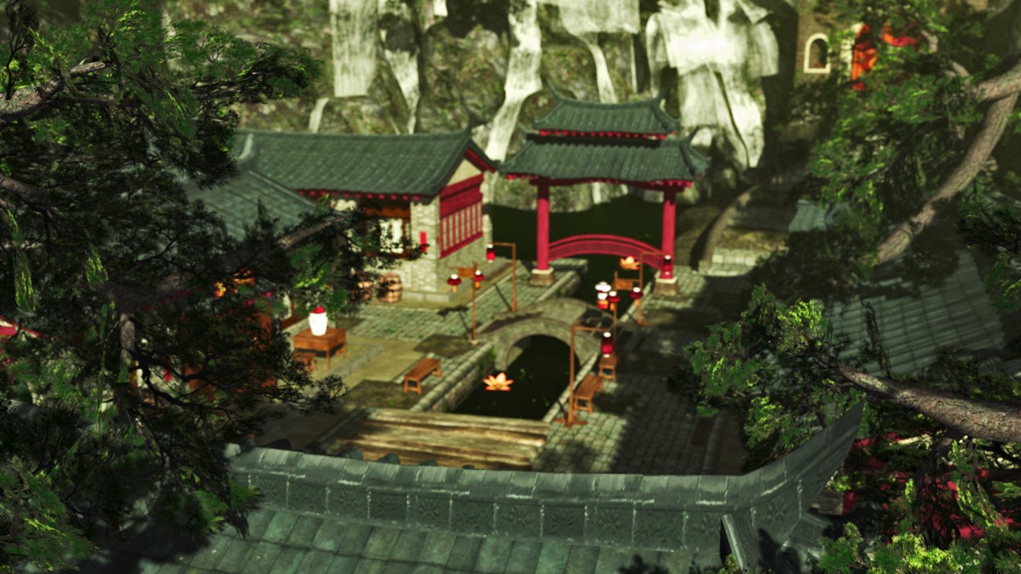 Screenshot from Chun-nan in Sonic Unleashed.